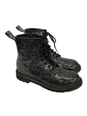 Dr. Martens 1460 Y Cosmic Glitter Lace Up Ankle Boots Sz 6
